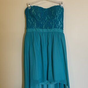 Women's/Girl's Special Occasion Dress by Forever 21 XXI - Aqua - Size M